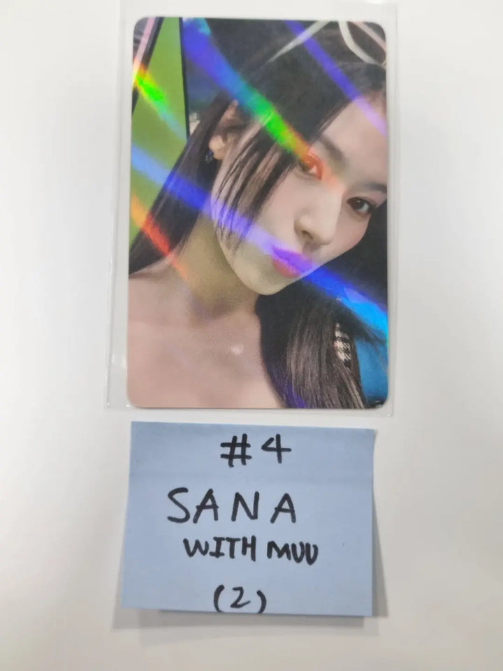 Twice "BETWEEN 1&2" 11th Mini Album - Withmuu Fansign Event Hologram Photocard - HALLYUSUPERSTORE