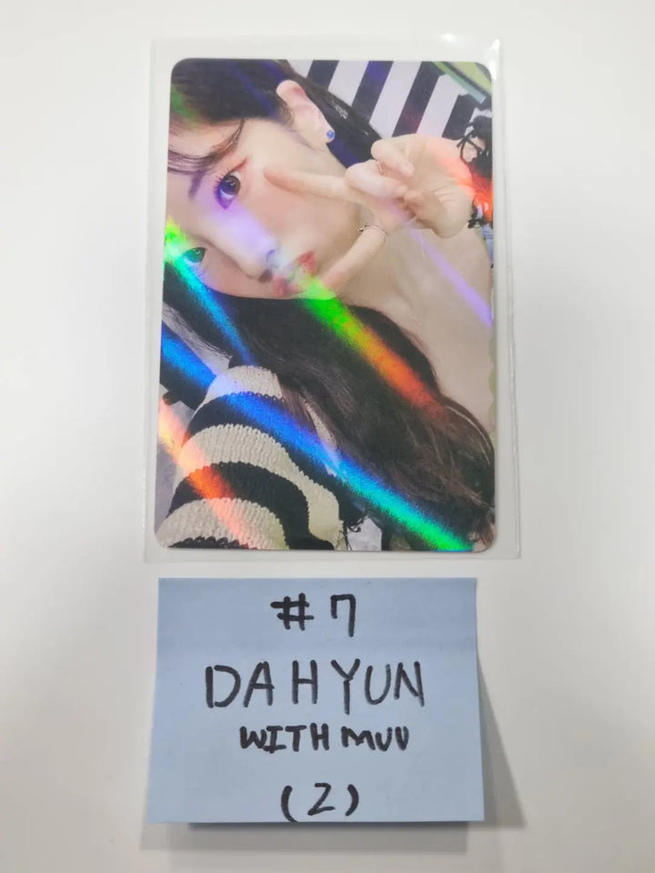 Twice "BETWEEN 1&2" 11th Mini Album - Withmuu Fansign Event Hologram Photocard - HALLYUSUPERSTORE