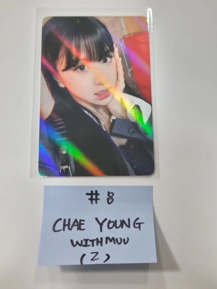 Twice "BETWEEN 1&2" 11th Mini Album - Withmuu Fansign Event Hologram Photocard - HALLYUSUPERSTORE