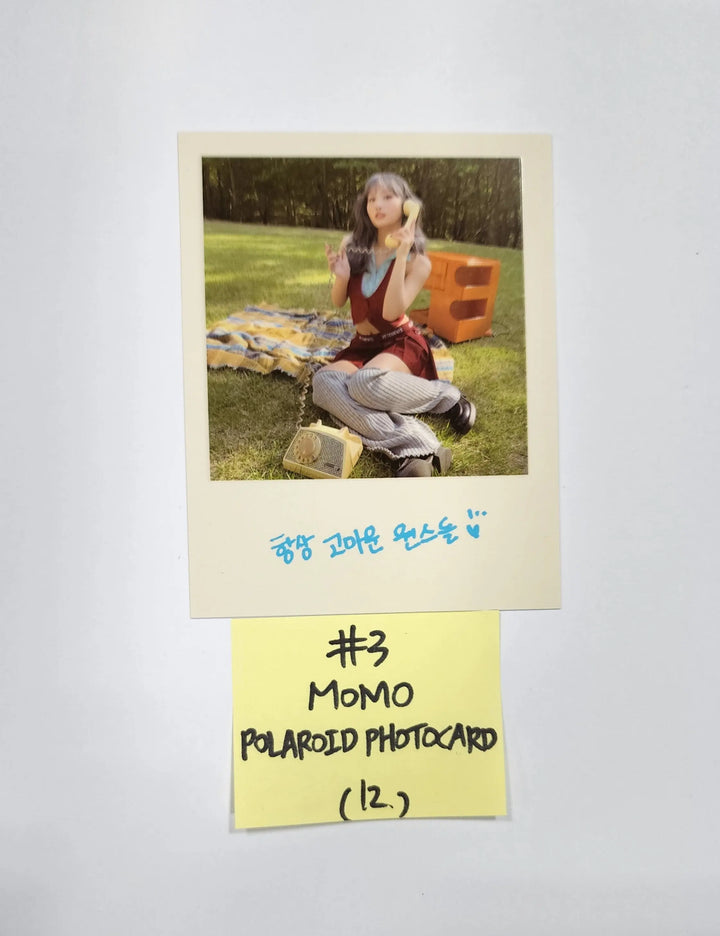 Twice "BETWEEN 1&2" 11th Mini Album - Official Polaroid Photocard, Crosscode Postcard, Film Photo Sticker - HALLYUSUPERSTORE