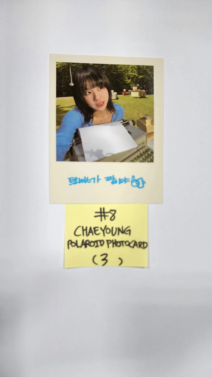 Twice "BETWEEN 1&2" 11th Mini Album - Official Polaroid Photocard, Crosscode Postcard, Film Photo Sticker - HALLYUSUPERSTORE