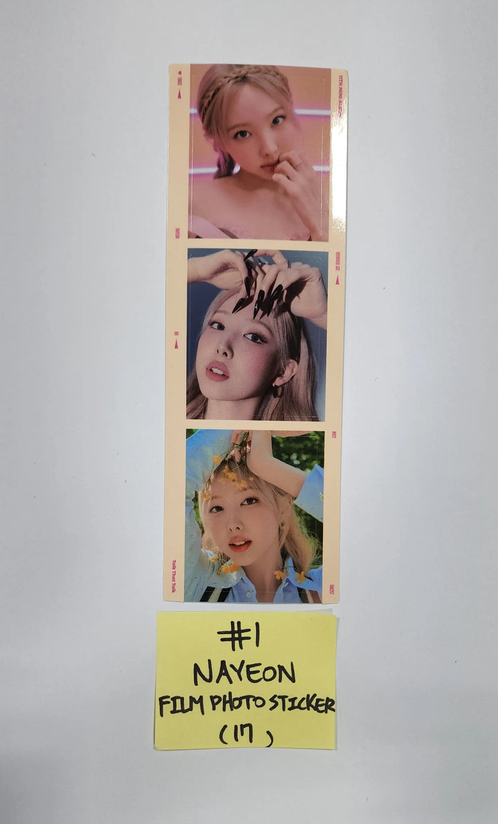 Twice "BETWEEN 1&2" 11th Mini Album - Official Polaroid Photocard, Crosscode Postcard, Film Photo Sticker - HALLYUSUPERSTORE