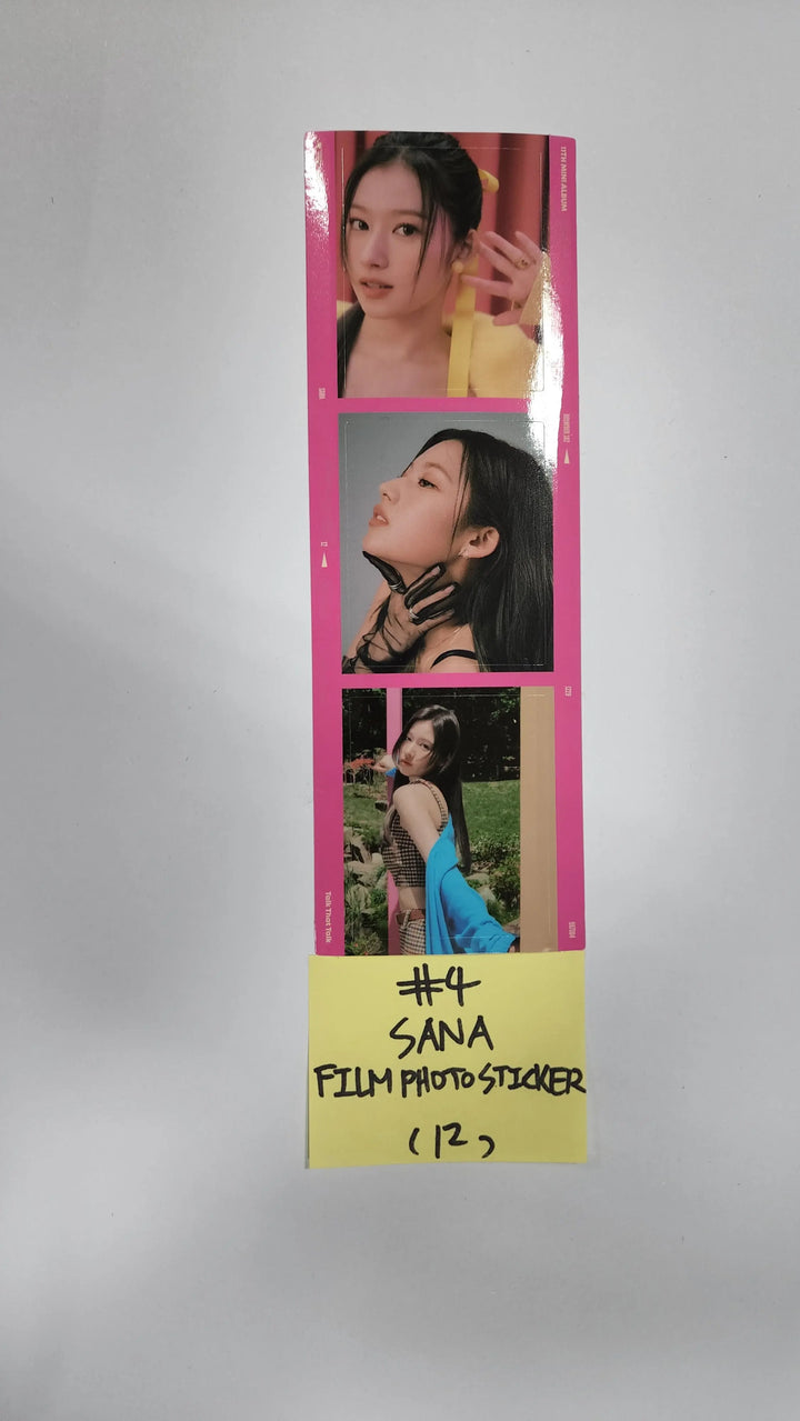 Twice "BETWEEN 1&2" 11th Mini Album - Official Polaroid Photocard, Crosscode Postcard, Film Photo Sticker - HALLYUSUPERSTORE