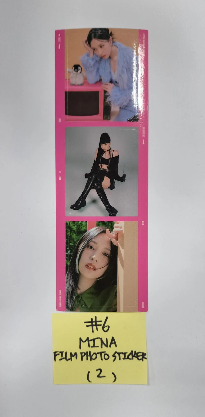 Twice "BETWEEN 1&2" 11th Mini Album - Official Polaroid Photocard, Crosscode Postcard, Film Photo Sticker - HALLYUSUPERSTORE