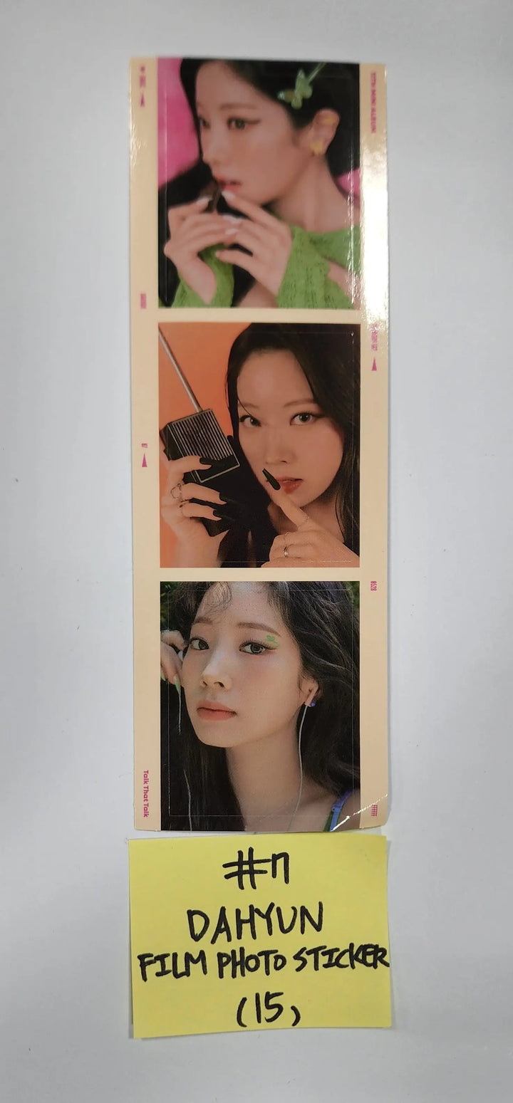 Twice "BETWEEN 1&2" 11th Mini Album - Official Polaroid Photocard, Crosscode Postcard, Film Photo Sticker - HALLYUSUPERSTORE