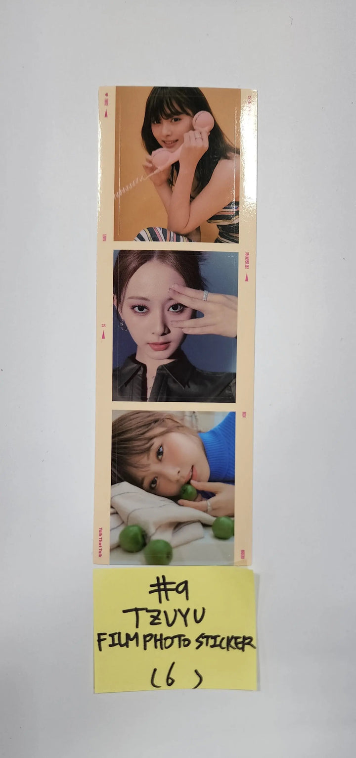 Twice "BETWEEN 1&2" 11th Mini Album - Official Polaroid Photocard, Crosscode Postcard, Film Photo Sticker - HALLYUSUPERSTORE