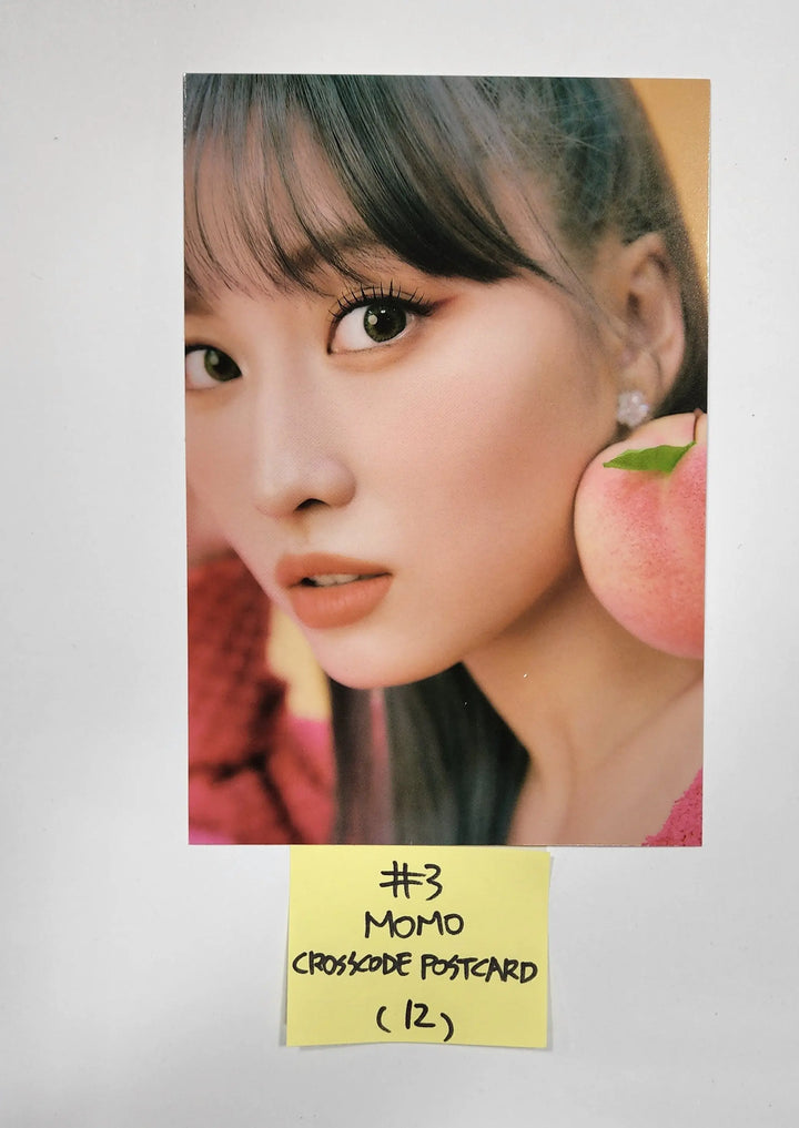 Twice "BETWEEN 1&2" 11th Mini Album - Official Polaroid Photocard, Crosscode Postcard, Film Photo Sticker - HALLYUSUPERSTORE
