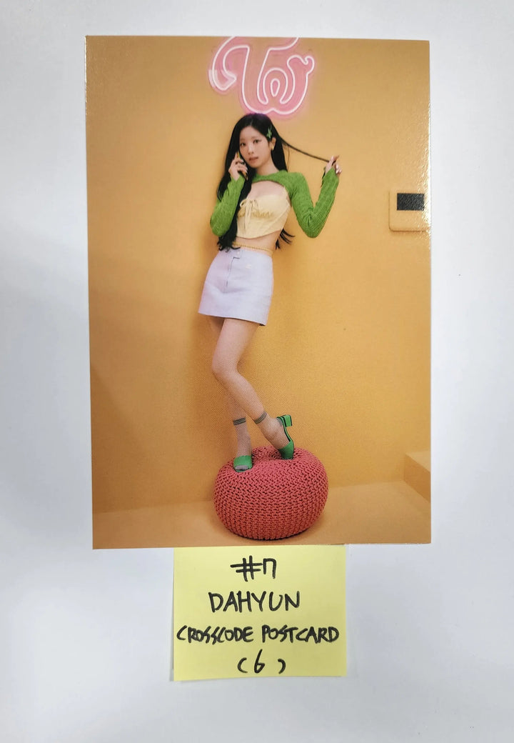 Twice "BETWEEN 1&2" 11th Mini Album - Official Polaroid Photocard, Crosscode Postcard, Film Photo Sticker - HALLYUSUPERSTORE
