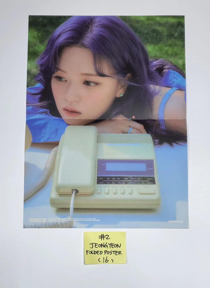 Twice "BETWEEN 1&2" 11th Mini Album - Official Polaroid Photocard, Crosscode Postcard, Film Photo Sticker - HALLYUSUPERSTORE