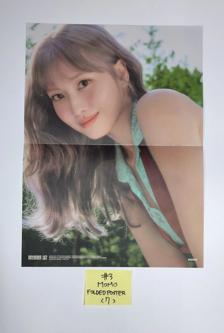 Twice "BETWEEN 1&2" 11th Mini Album - Official Polaroid Photocard, Crosscode Postcard, Film Photo Sticker - HALLYUSUPERSTORE