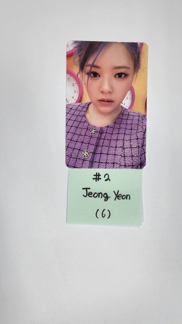 Twice "BETWEEN 1&2" 11th Mini Album - Official Photocard, Message Photocard - HALLYUSUPERSTORE