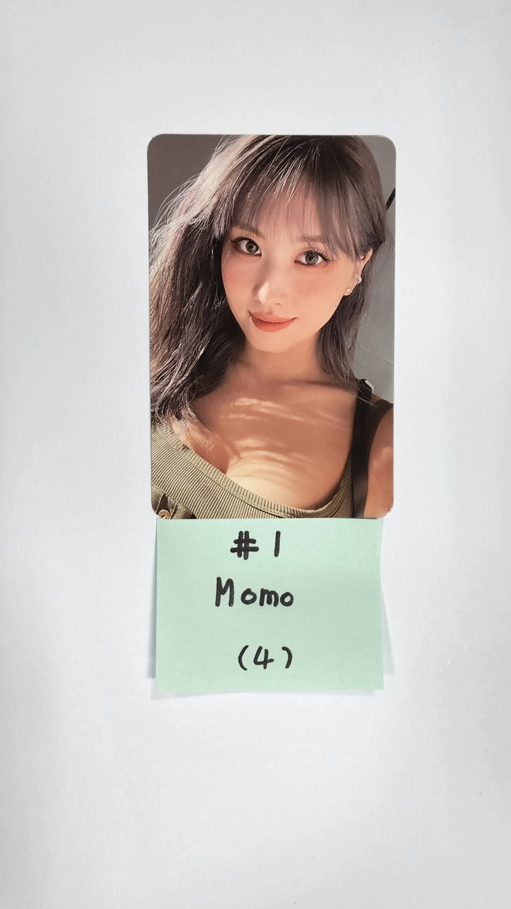 Twice "BETWEEN 1&2" 11th Mini Album - Official Photocard, Message Photocard - HALLYUSUPERSTORE