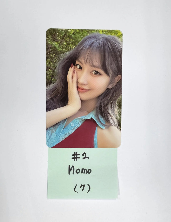 Twice "BETWEEN 1&2" 11th Mini Album - Official Photocard, Message Photocard - HALLYUSUPERSTORE