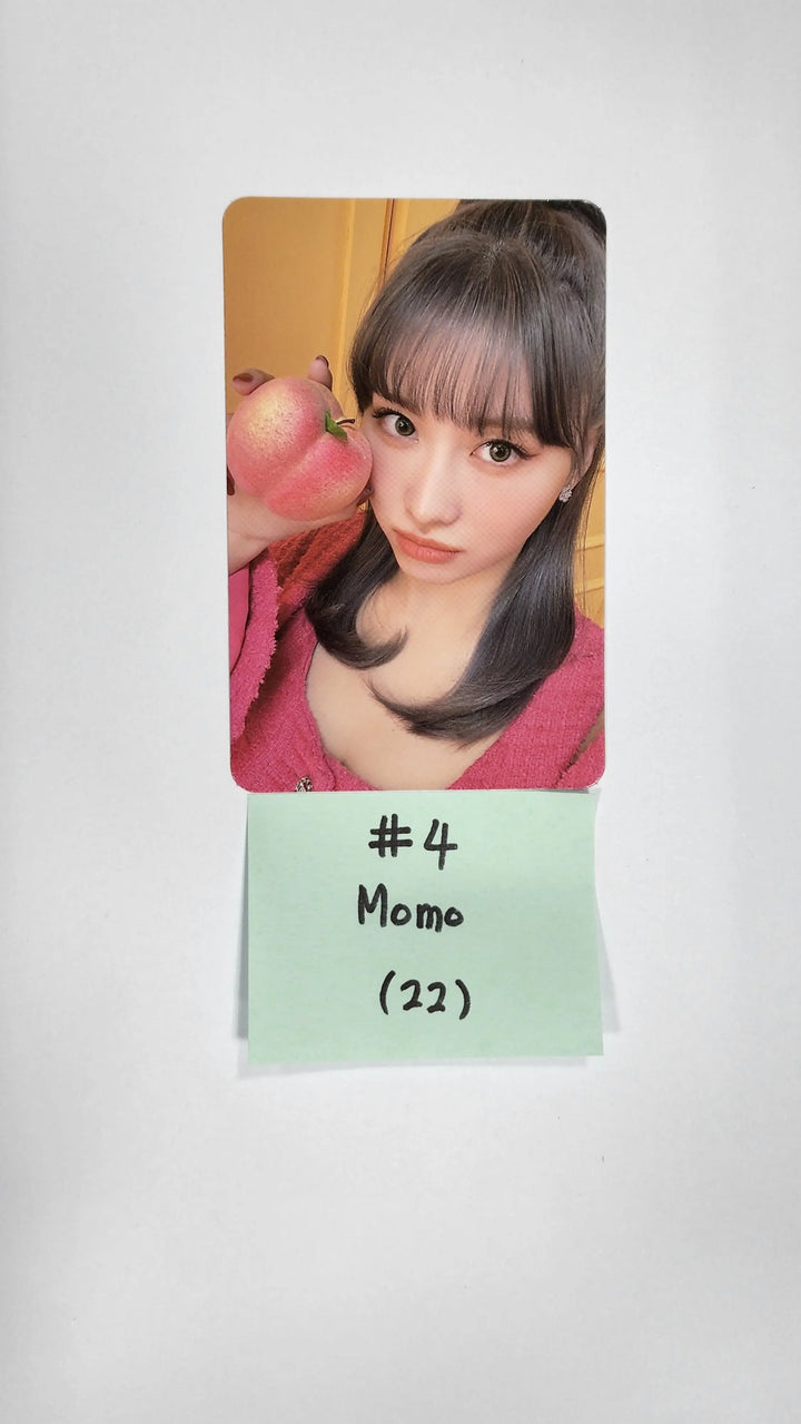 Twice "BETWEEN 1&2" 11th Mini Album - Official Photocard, Message Photocard - HALLYUSUPERSTORE