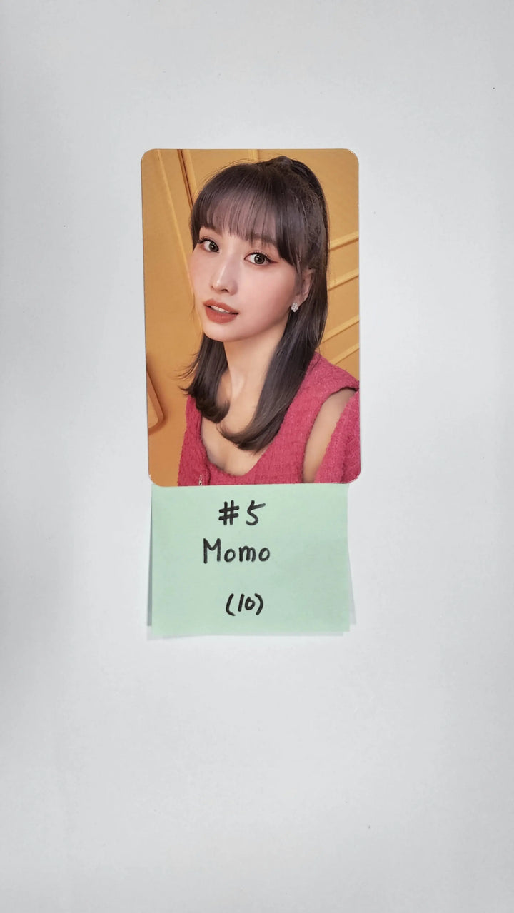 Twice "BETWEEN 1&2" 11th Mini Album - Official Photocard, Message Photocard - HALLYUSUPERSTORE