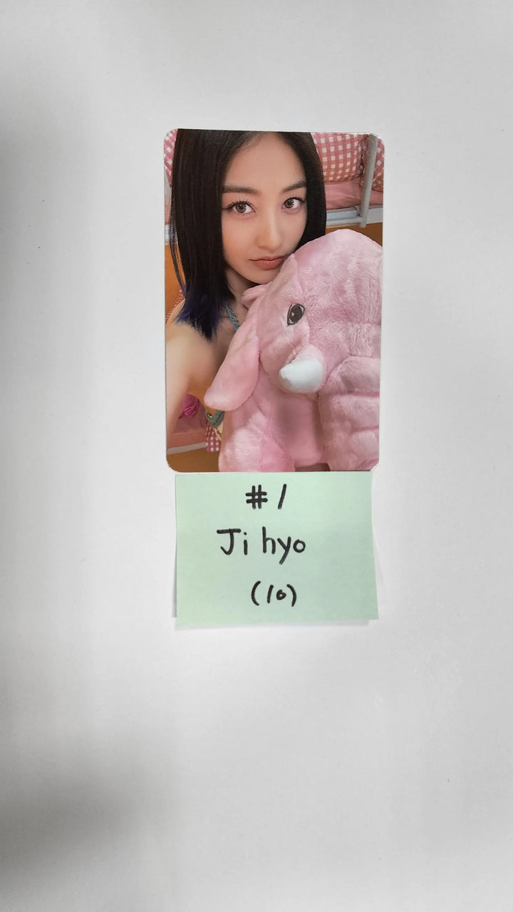 Twice "BETWEEN 1&2" 11th Mini Album - Official Photocard, Message Photocard - HALLYUSUPERSTORE