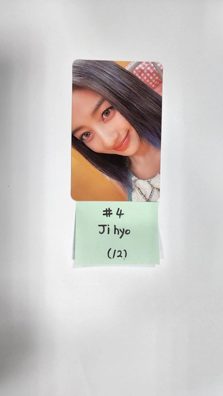 Twice "BETWEEN 1&2" 11th Mini Album - Official Photocard, Message Photocard - HALLYUSUPERSTORE