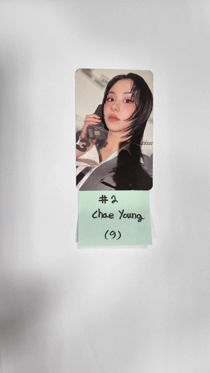 Twice "BETWEEN 1&2" 11th Mini Album - Official Photocard, Message Photocard - HALLYUSUPERSTORE