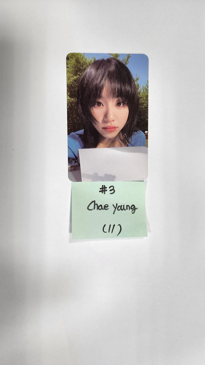 Twice "BETWEEN 1&2" 11th Mini Album - Official Photocard, Message Photocard - HALLYUSUPERSTORE