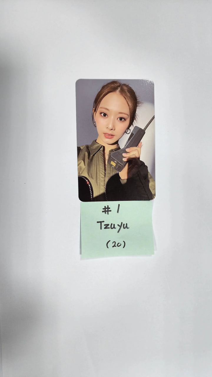 Twice "BETWEEN 1&2" 11th Mini Album - Official Photocard, Message Photocard - HALLYUSUPERSTORE