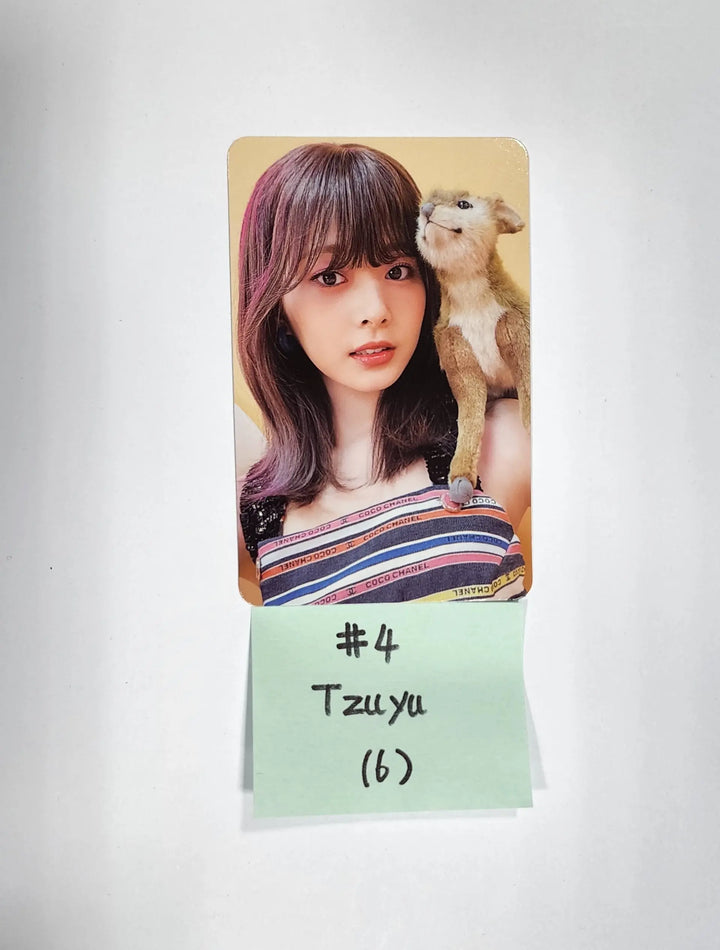 Twice "BETWEEN 1&2" 11th Mini Album - Official Photocard, Message Photocard - HALLYUSUPERSTORE