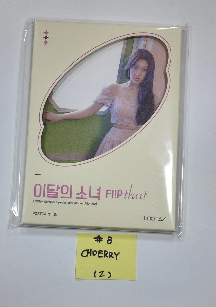 LOONA "Flip That" Summer Special Mini Album - Postcard Set - HALLYUSUPERSTORE