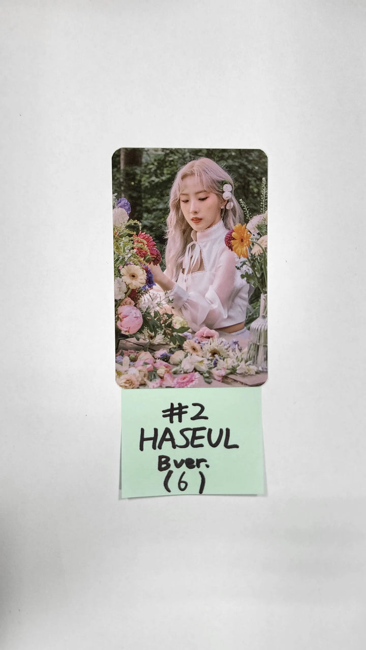LOONA "Flip That" Summer Special Mini Album - Official MD Photocard (Hard Collect Book / Only Photocard) - HALLYUSUPERSTORE