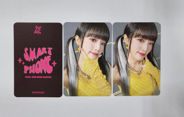 YENA - 2nd Mini "SMARTPHONE" - Makestar Fansign Event Photocard - HALLYUSUPERSTORE