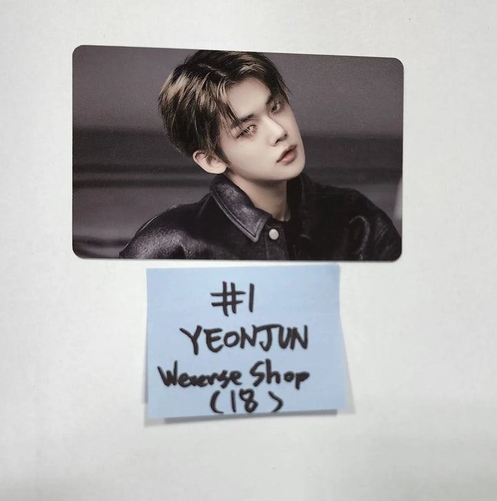 TXT "GOOD BOY GONE BAD " - Weverse Shop Pre-Order Benefit Photocard - HALLYUSUPERSTORE