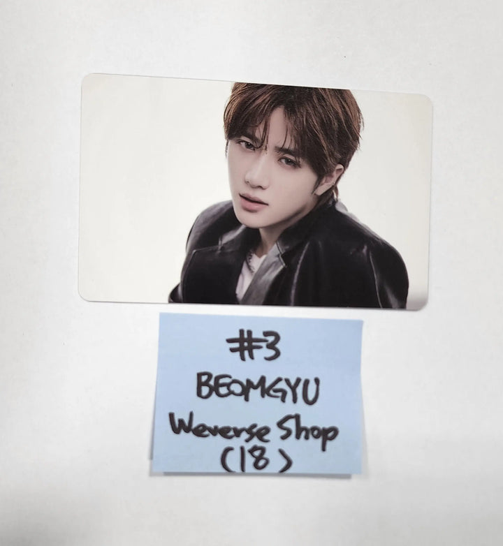 TXT "GOOD BOY GONE BAD " - Weverse Shop Pre-Order Benefit Photocard - HALLYUSUPERSTORE