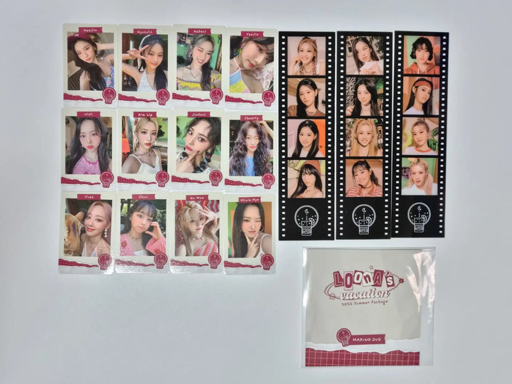 Loona "2022 SUMMER PACKAGE" - Official Polaroid Type Photocard, Film Photo Set, Making DVD - HALLYUSUPERSTORE