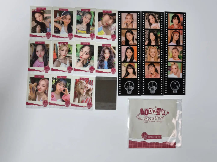 Loona "2022 SUMMER PACKAGE" - Official Polaroid Type Photocard, Film Photo Set, Making DVD - HALLYUSUPERSTORE