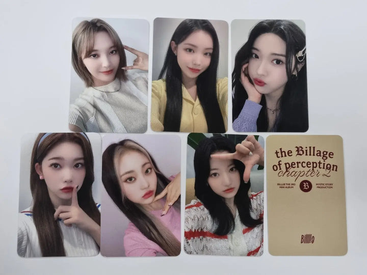 Billlie 'the Billage of perception : chapter two' - Ktown4U Fansign Event Photocard - HALLYUSUPERSTORE