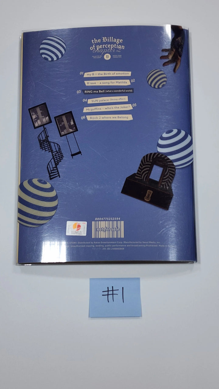 Billlie 'the Billage of perception : chapter two' - Hand Autographed(Signed) Promo Album - HALLYUSUPERSTORE