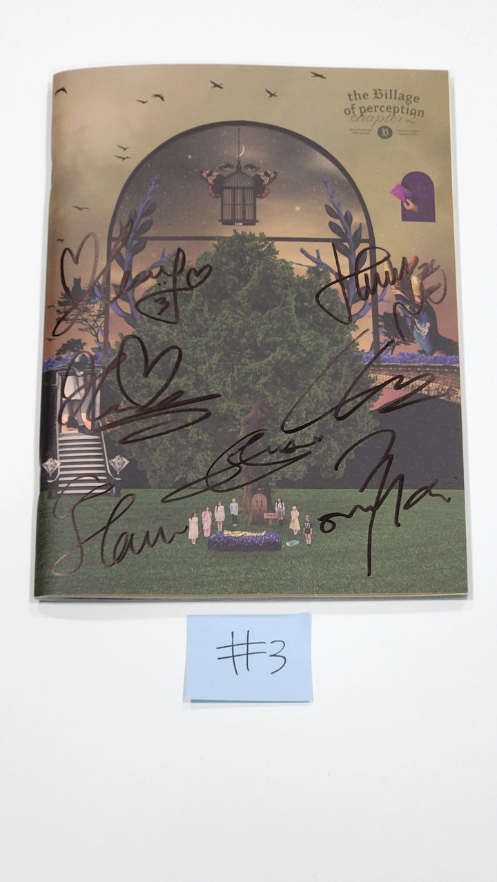 Billlie 'the Billage of perception : chapter two' - Hand Autographed(Signed) Promo Album - HALLYUSUPERSTORE