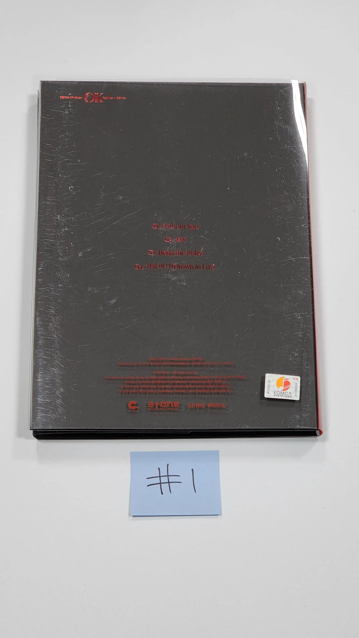 CIX "OK Episode 1 : OK Not" 5th EP Album - Hand Autographed(signed) Album - HALLYUSUPERSTORE