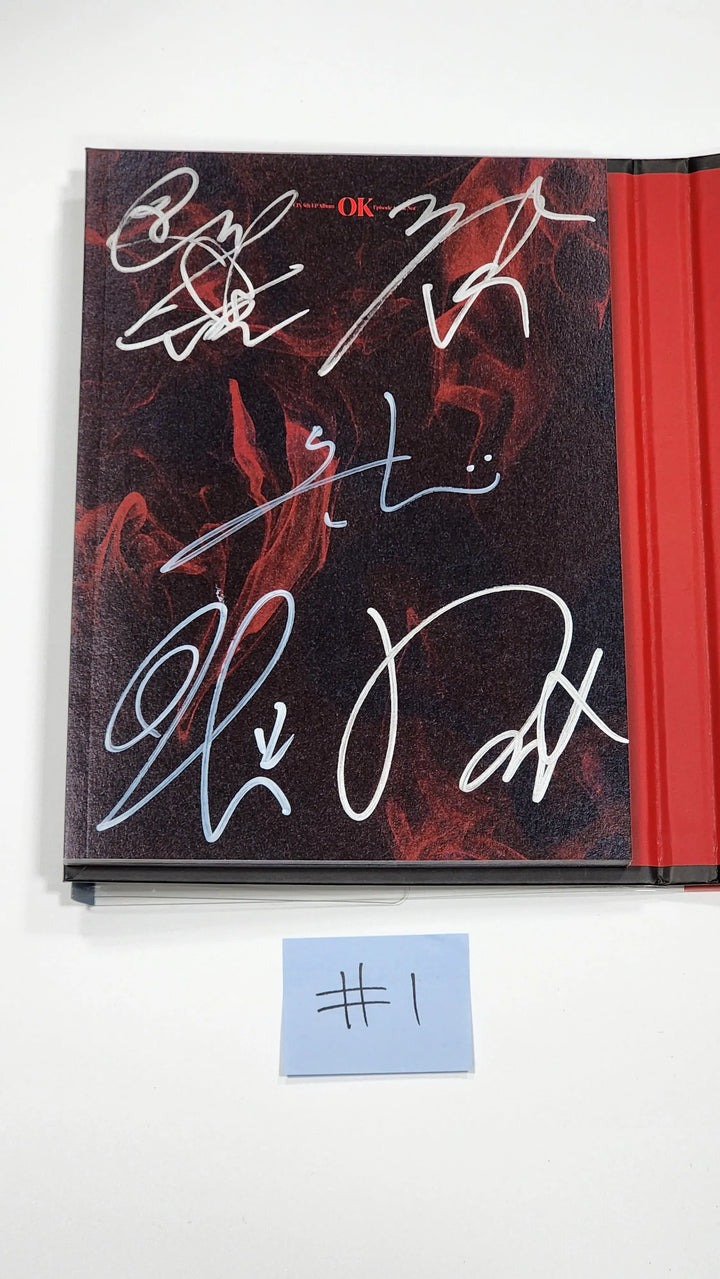 CIX "OK Episode 1 : OK Not" 5th EP Album - Hand Autographed(signed) Album - HALLYUSUPERSTORE