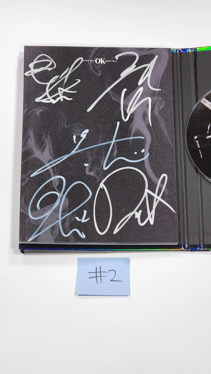 CIX "OK Episode 1 : OK Not" 5th EP Album - Hand Autographed(signed) Album - HALLYUSUPERSTORE