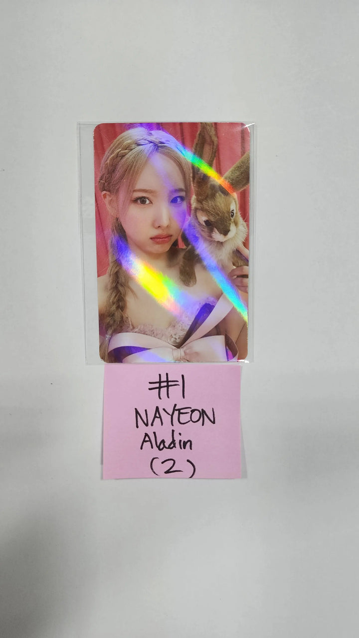 Twice "BETWEEN 1&2" 11th Mini Album - Aladin Pre-Order Benefit Hologram Photocard - HALLYUSUPERSTORE