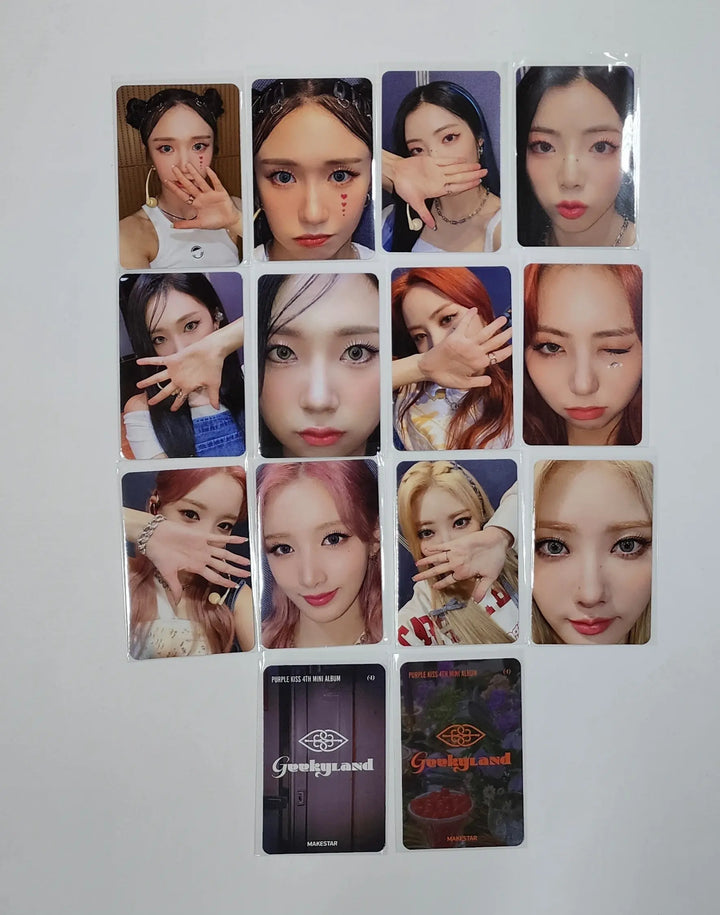 Purple Kiss 4th mini - Makestar Fansign Event Photocard Round 2 - HALLYUSUPERSTORE