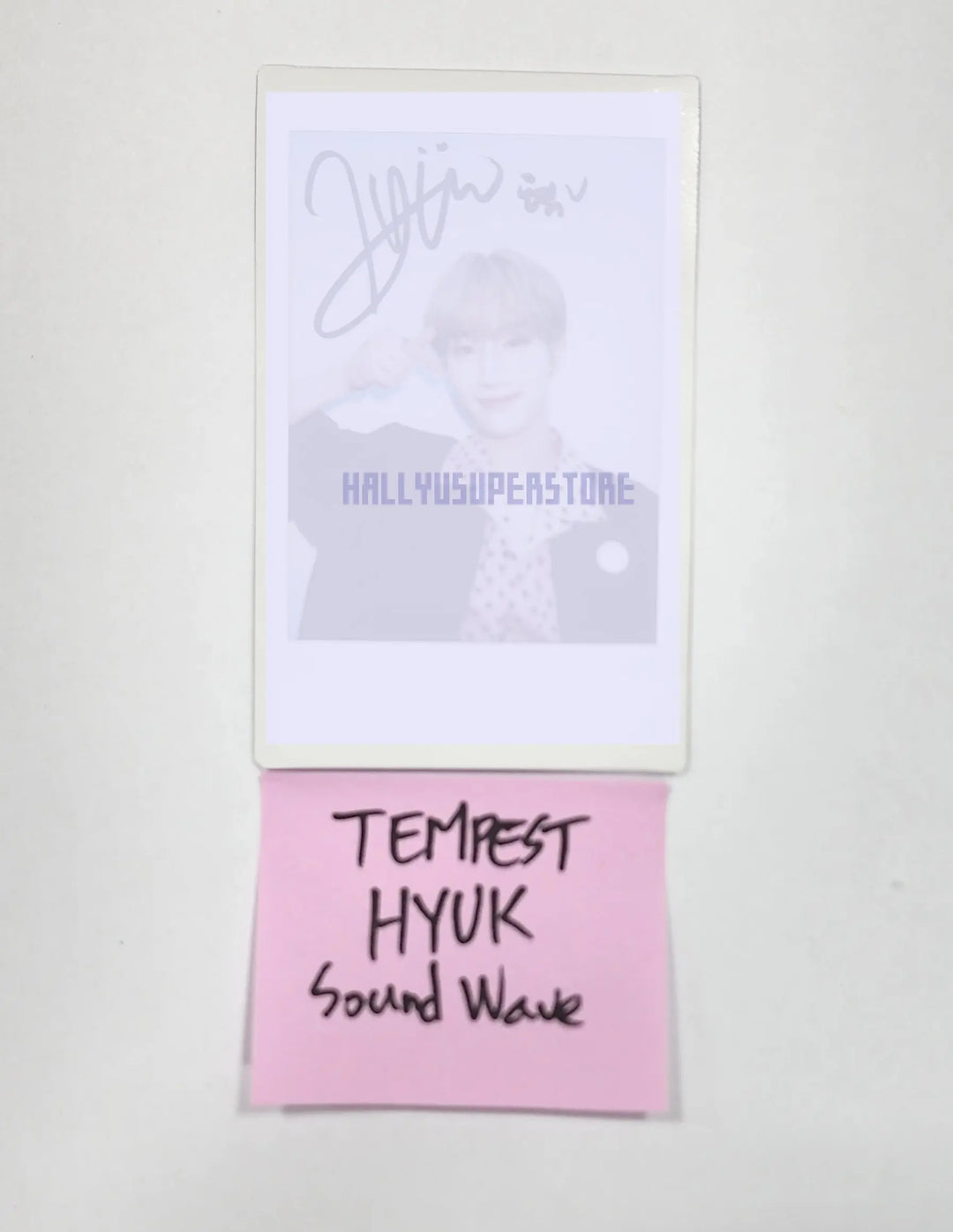 HYUK (Of Tempest) - Hand Autographed(Signed) Polaroid - HALLYUSUPERSTORE