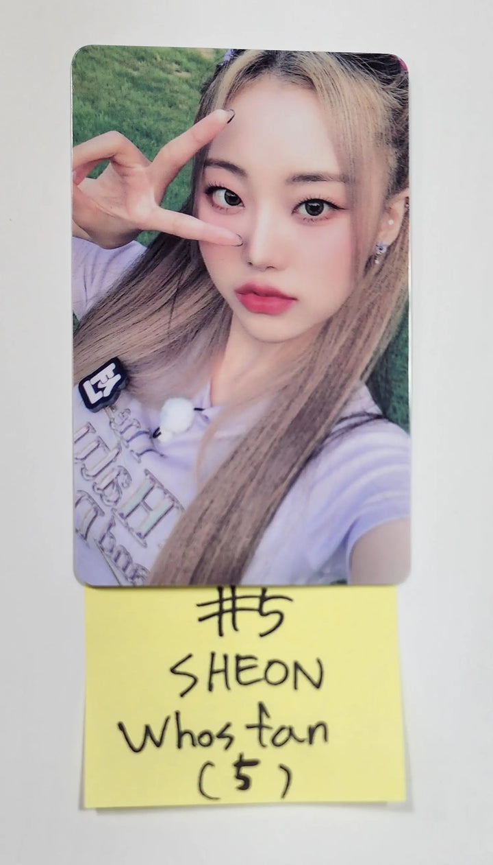 Billlie 'the Billage of perception : chapter two' - Whos fan Cafe Lucky Draw Event PVC Photocard, Printed Photo - HALLYUSUPERSTORE