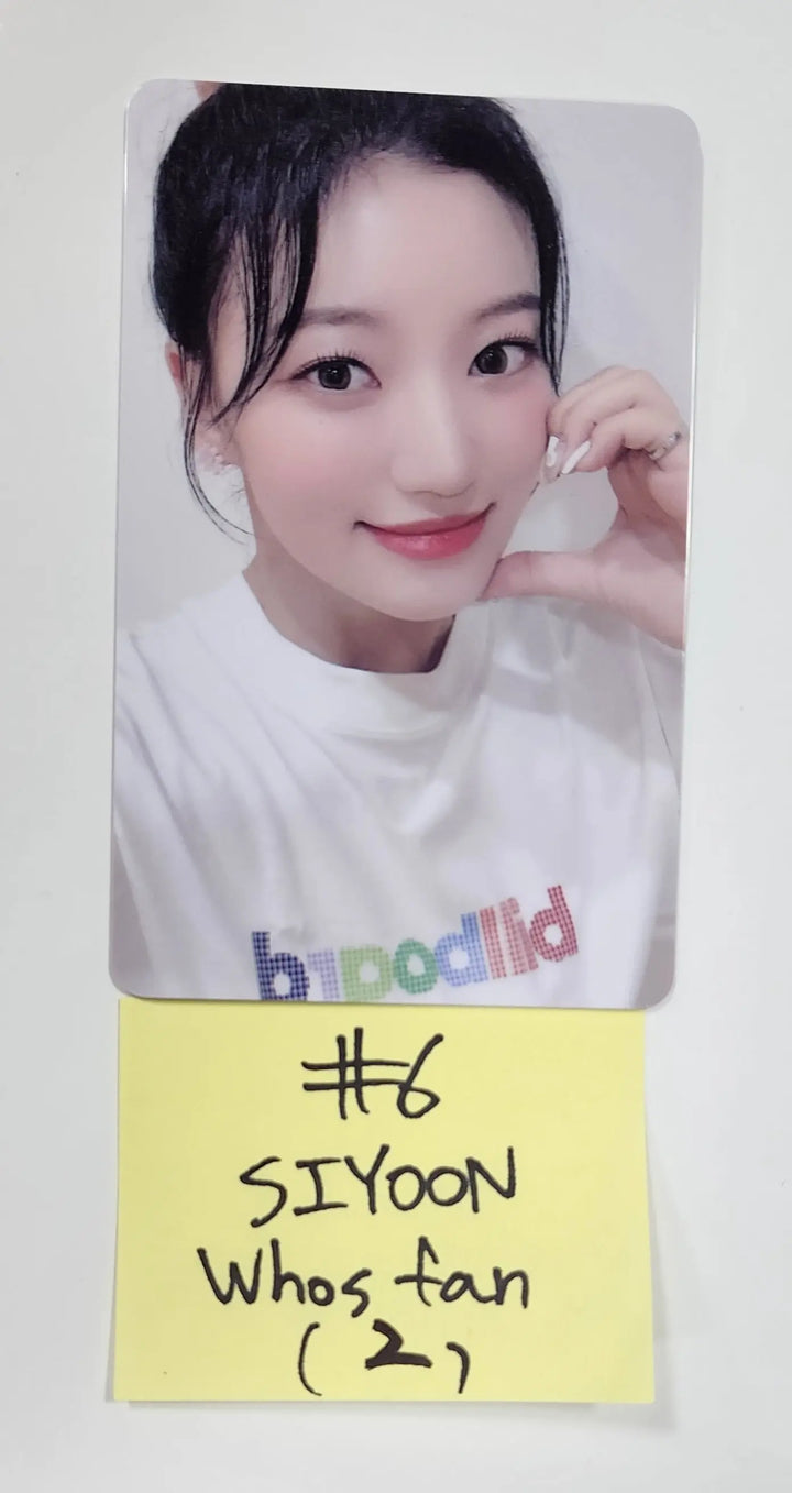 Billlie 'the Billage of perception : chapter two' - Whos fan Cafe Lucky Draw Event PVC Photocard, Printed Photo - HALLYUSUPERSTORE