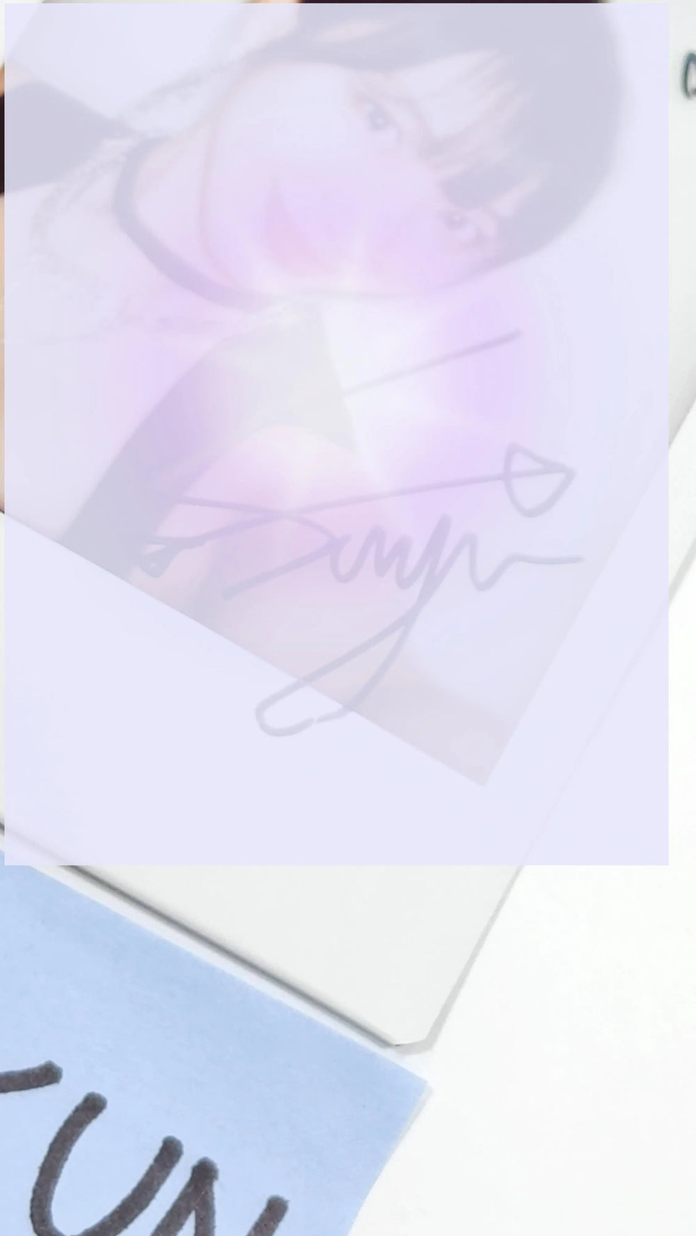 Suyun (Of Rocket Punch) 'FLASH ' - Hand Autographed(Signed) Polaroid - HALLYUSUPERSTORE