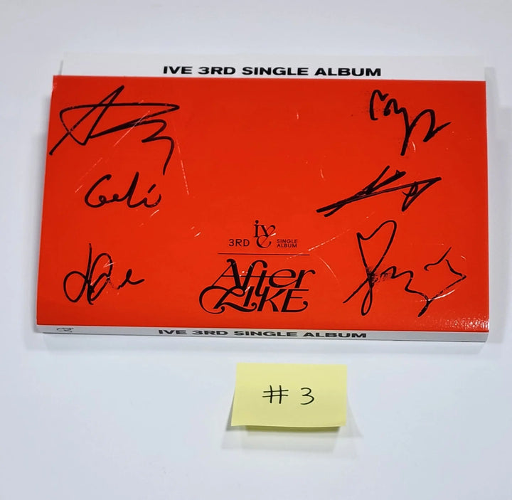 IVE ‘After Like’ - Hand Autographed(Signed) Promo Album - HALLYUSUPERSTORE