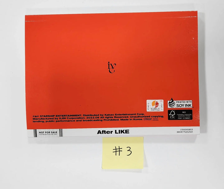 IVE ‘After Like’ - Hand Autographed(Signed) Promo Album - HALLYUSUPERSTORE