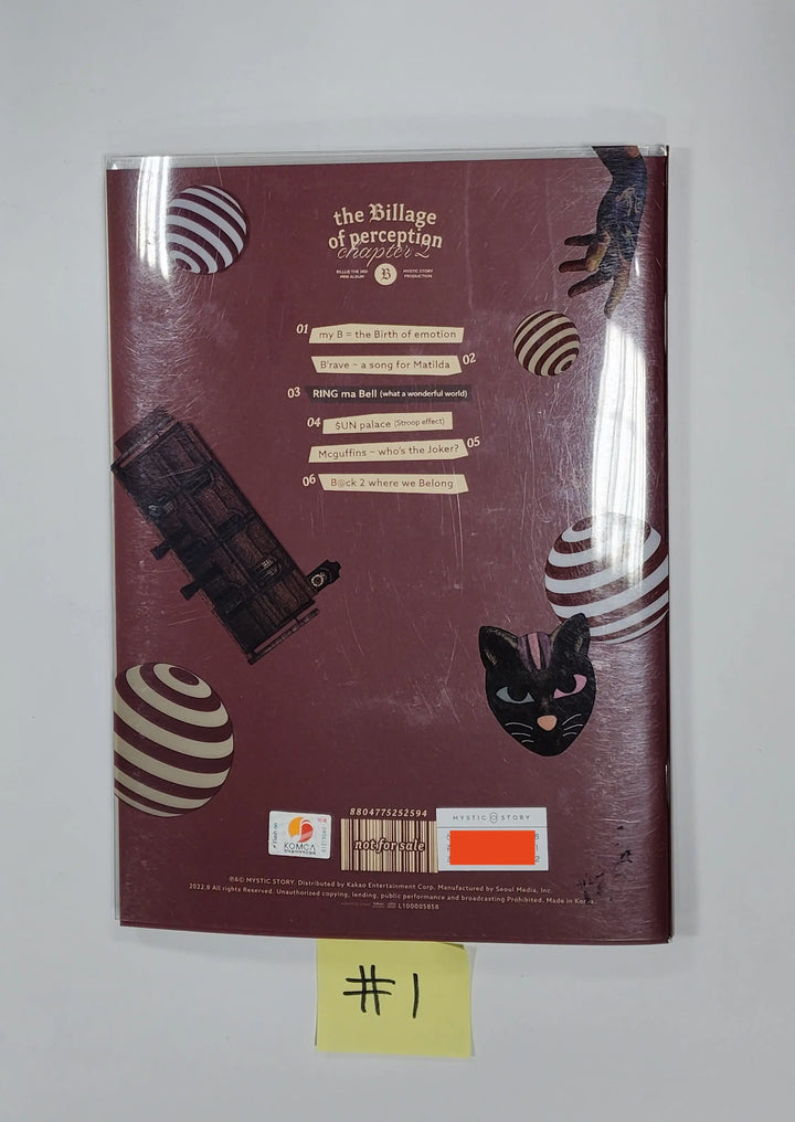 Billlie 'the Billage of perception : chapter two' - Hand Autographed(Signed) Promo Album - HALLYUSUPERSTORE