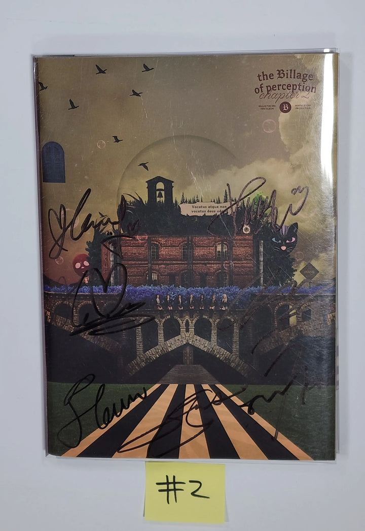 Billlie 'the Billage of perception : chapter two' - Hand Autographed(Signed) Promo Album - HALLYUSUPERSTORE