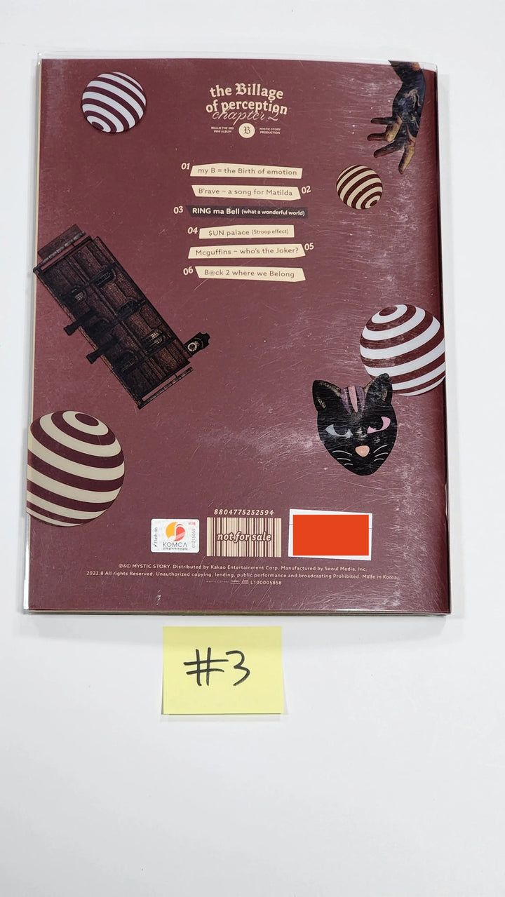 Billlie 'the Billage of perception : chapter two' - Hand Autographed(Signed) Promo Album - HALLYUSUPERSTORE