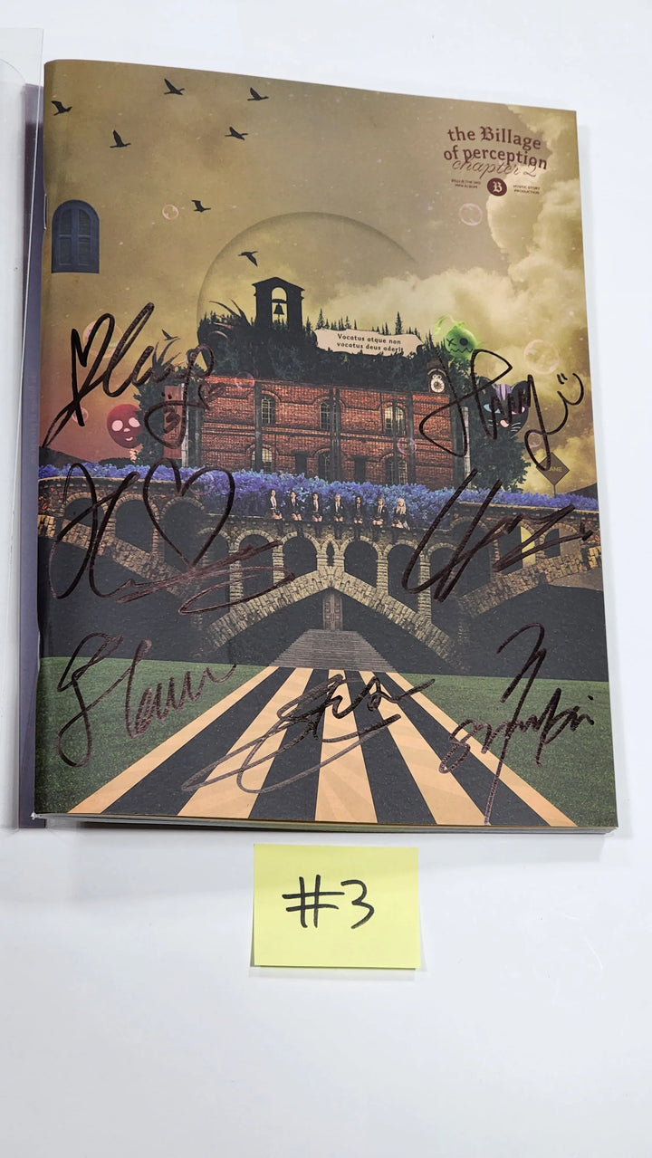 Billlie 'the Billage of perception : chapter two' - Hand Autographed(Signed) Promo Album - HALLYUSUPERSTORE